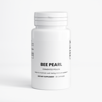 Bee Pearl capsule bottle, 30 caps, front of package