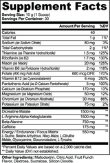 Nitric Shock Pre-Workout Powder (Fruit Punch)