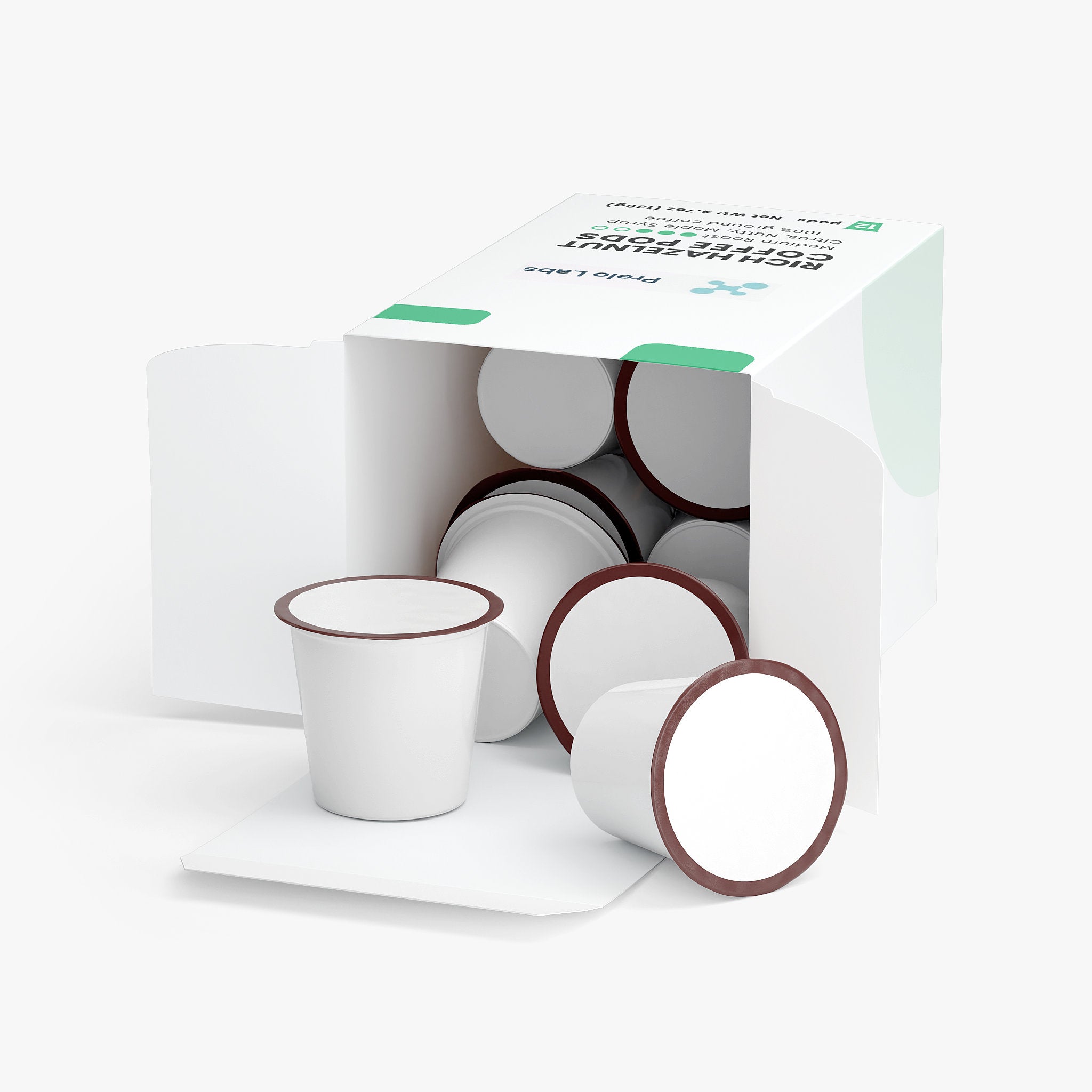Capsules de café noisette riche (torréfaction moyenne)