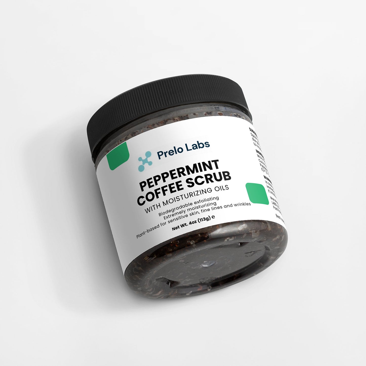 Peppermint Coffee Scrub