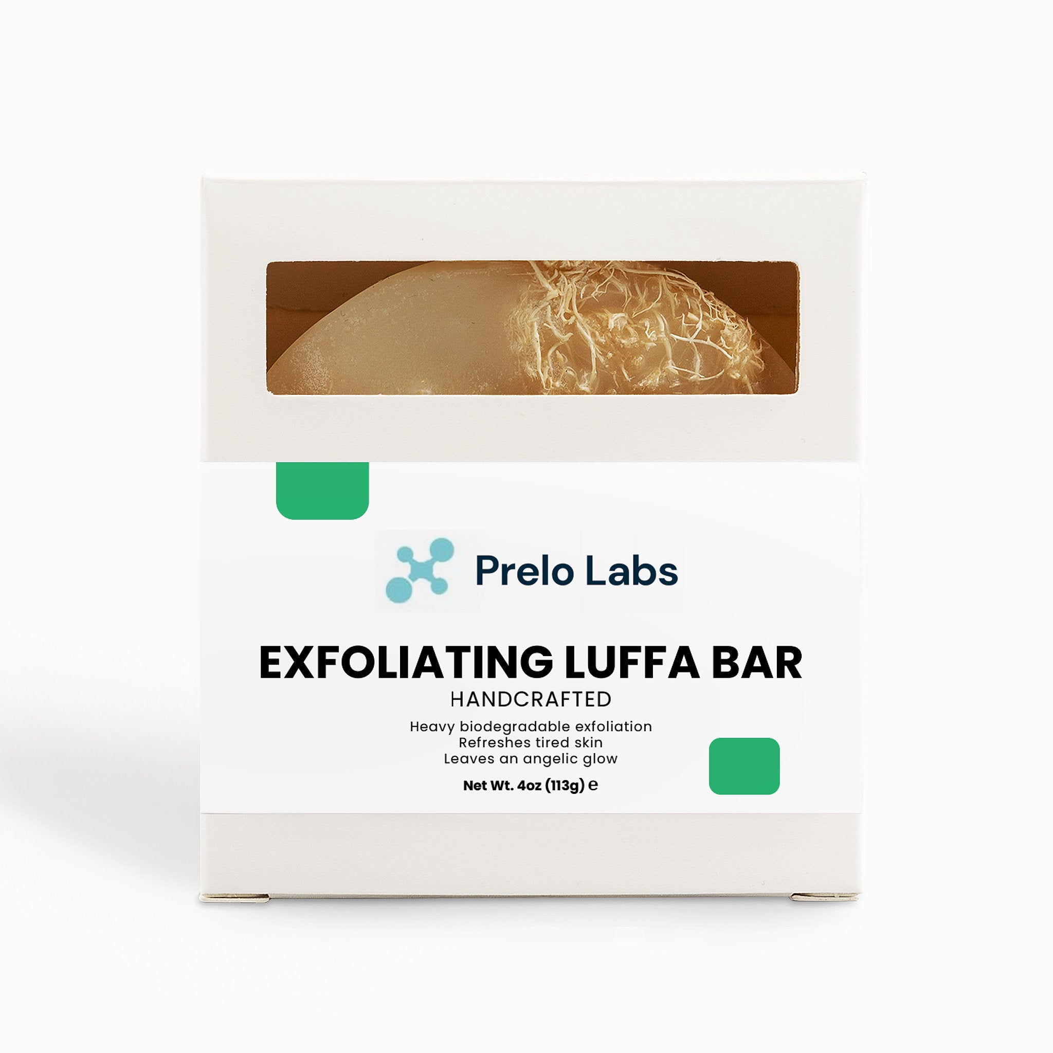 Pain exfoliant au luffa