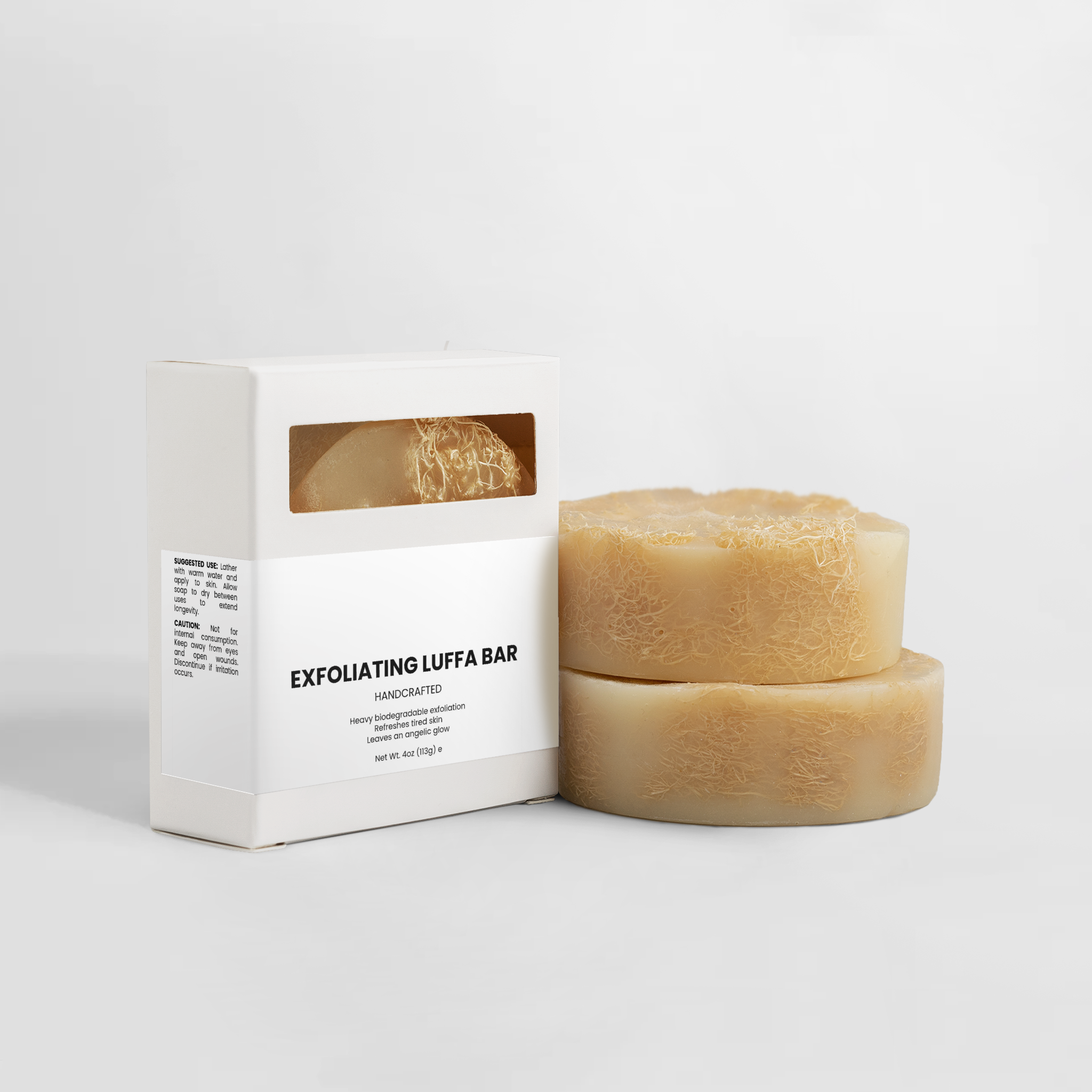 Exfoliating Luffa Bar