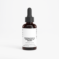 Respiratory & Lung Health Drops dropper bottle, 2 fl oz, front of package