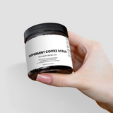 Peppermint Coffee Scrub