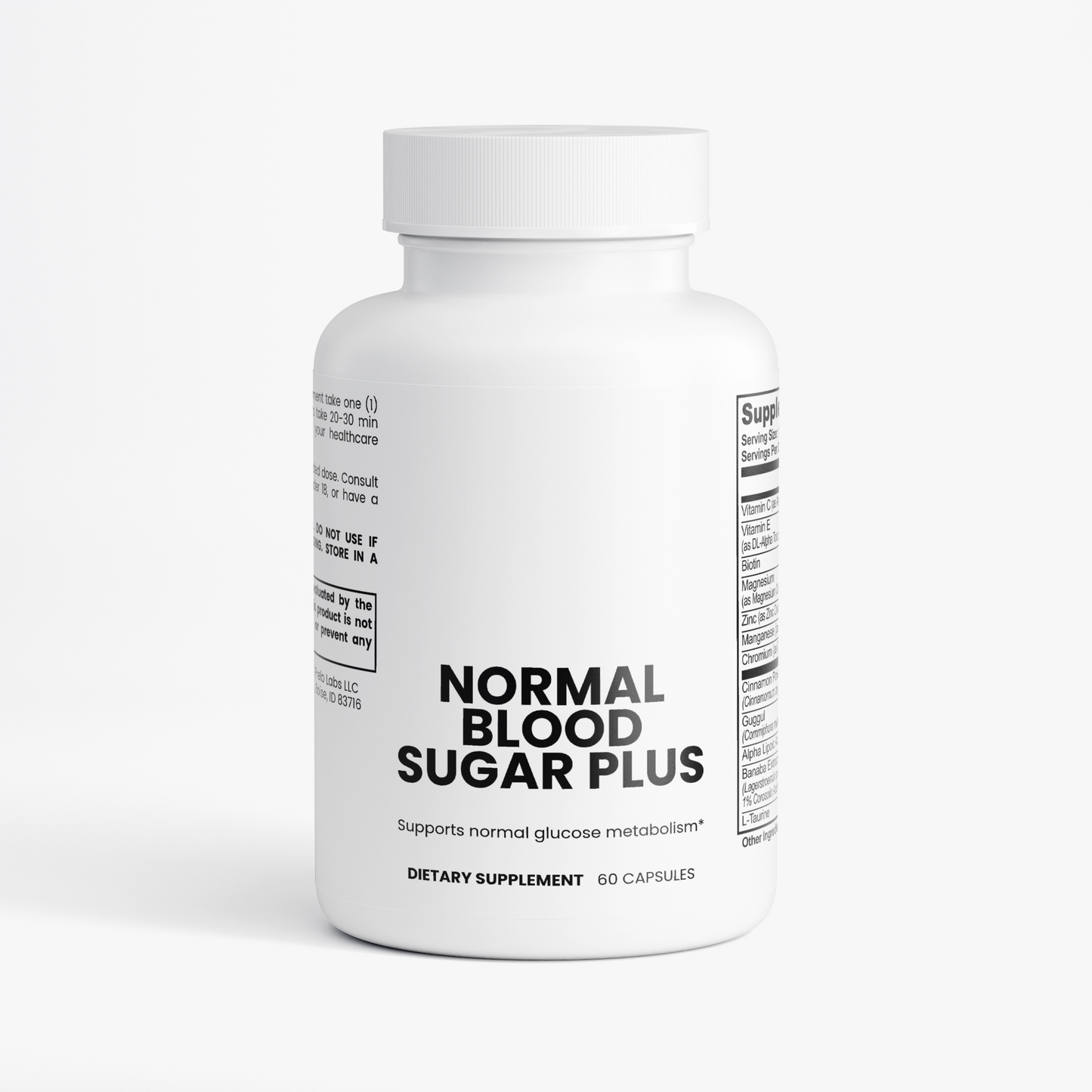 Normal Blood Sugar Plus