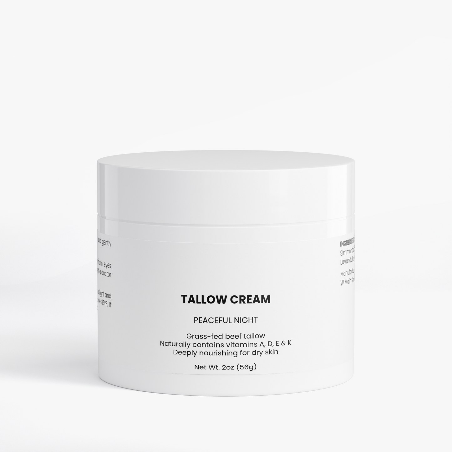 Tallow Cream Peaceful Night