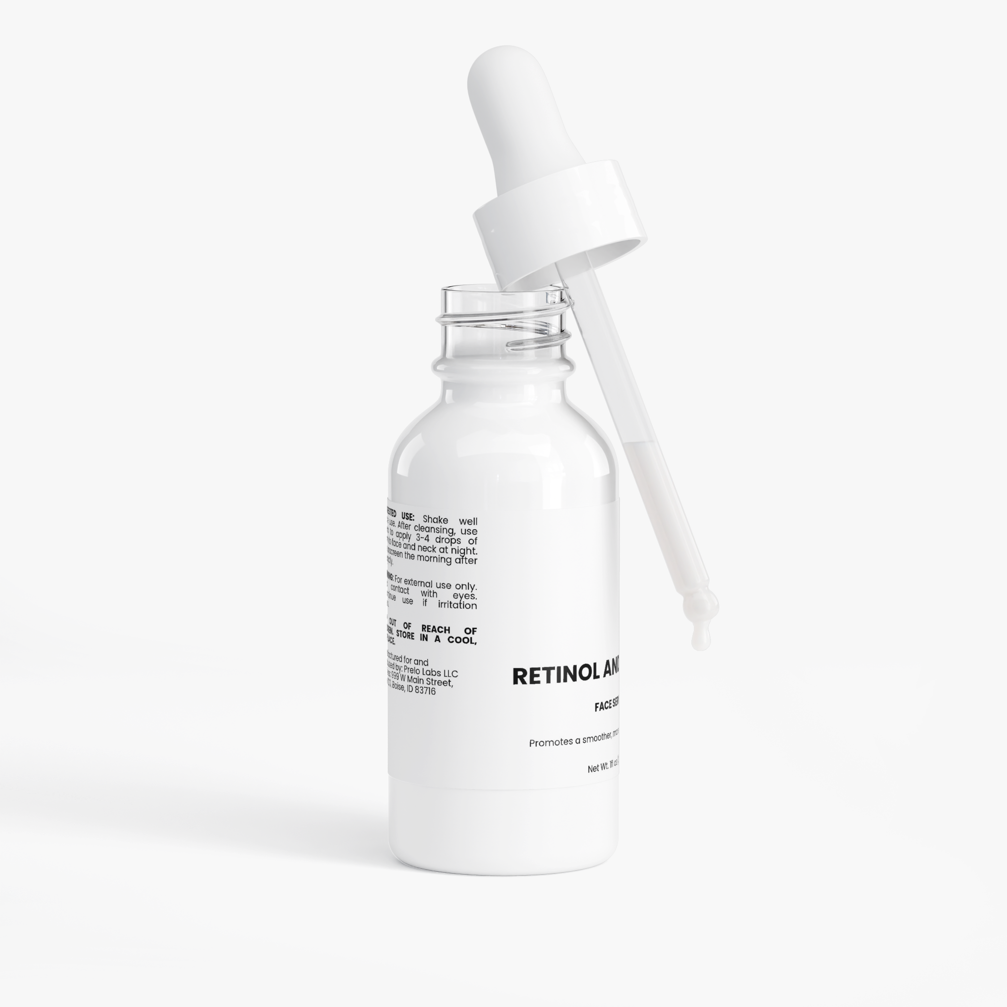 Retinol and Peptide Face Serum