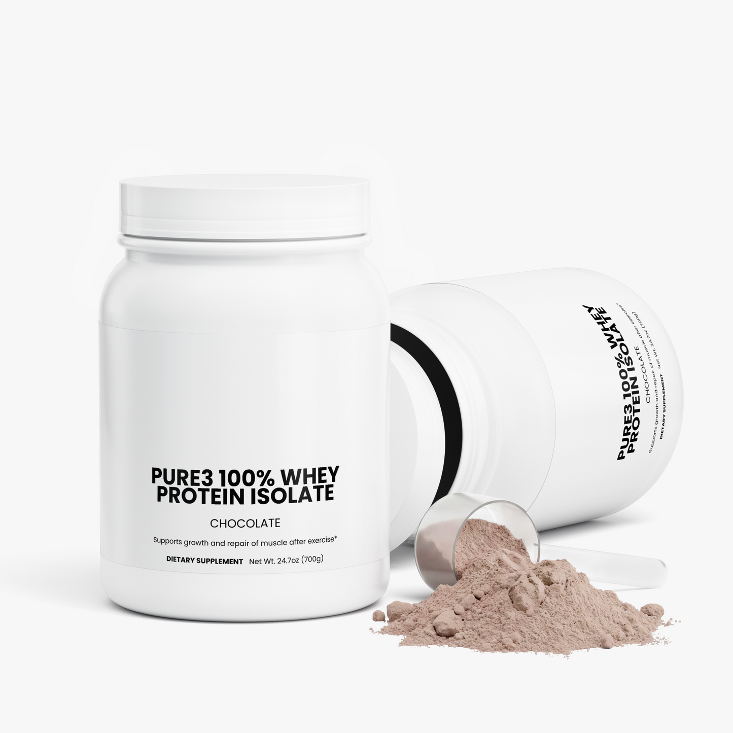 Pure3 100% Whey Protein Isolate (Chocolate)