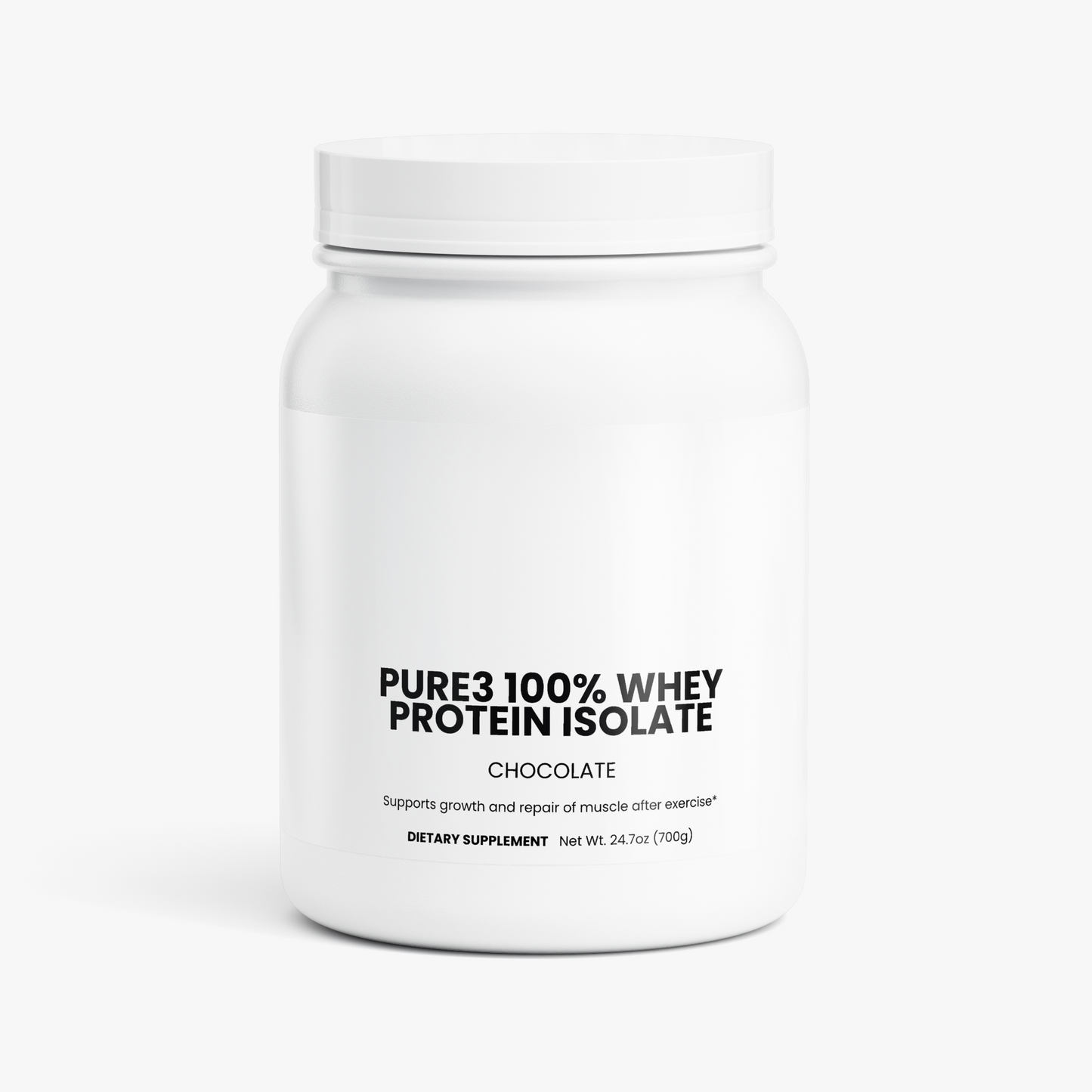 Pure3 100% Whey Protein Isolate (Chocolate)
