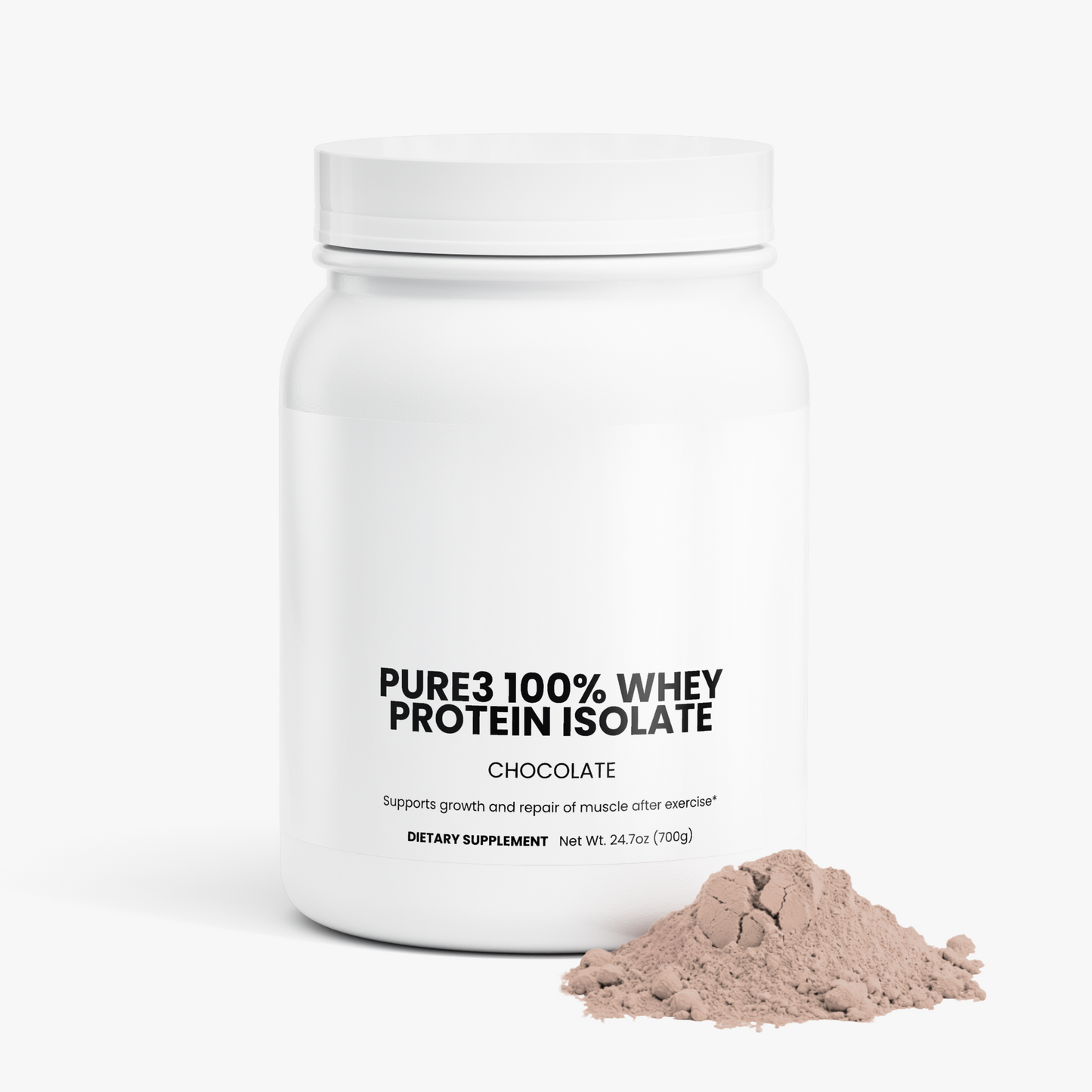 Pure3 100% Whey Protein Isolate (Chocolate)