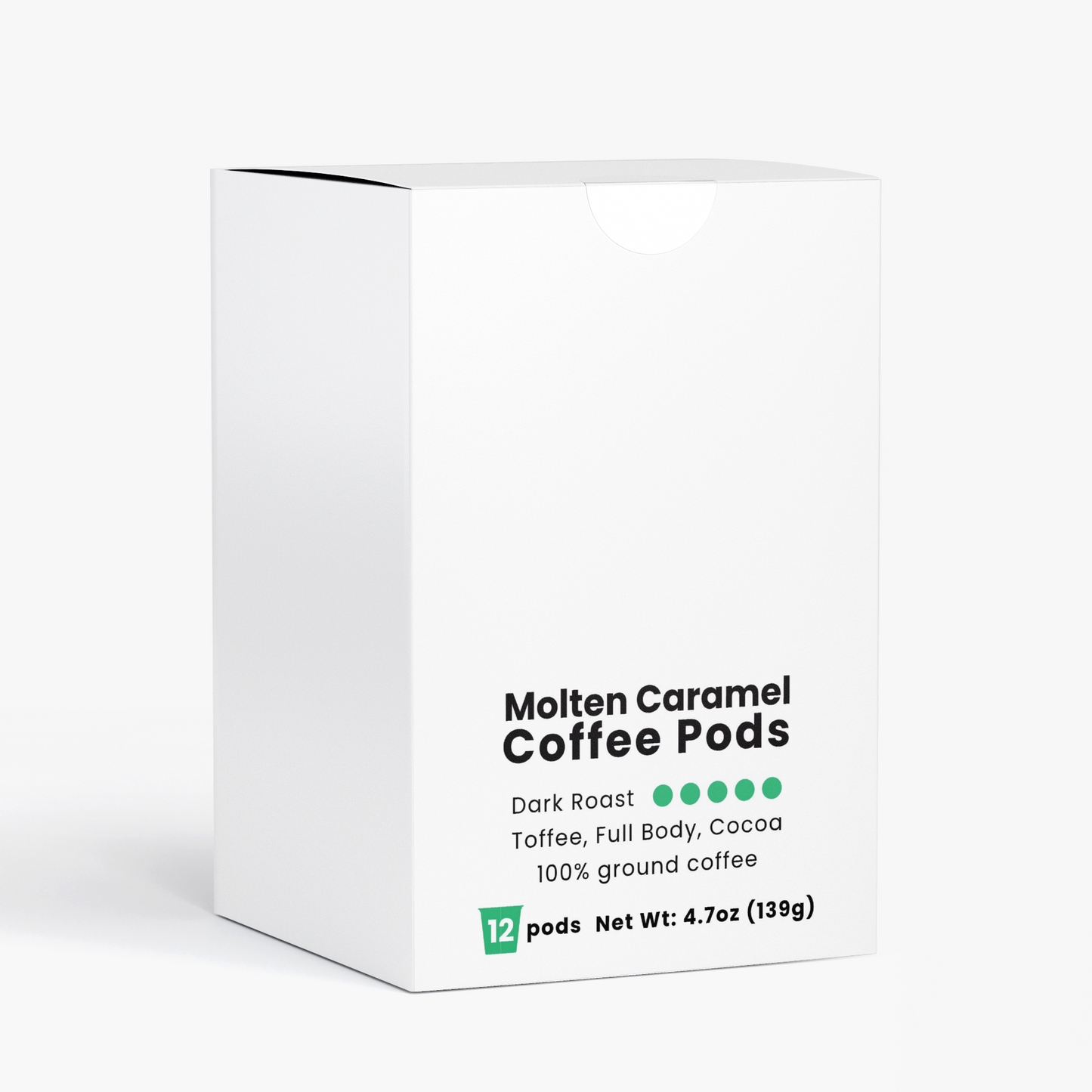 Molten Caramel Coffee Pods (Dark Roast)