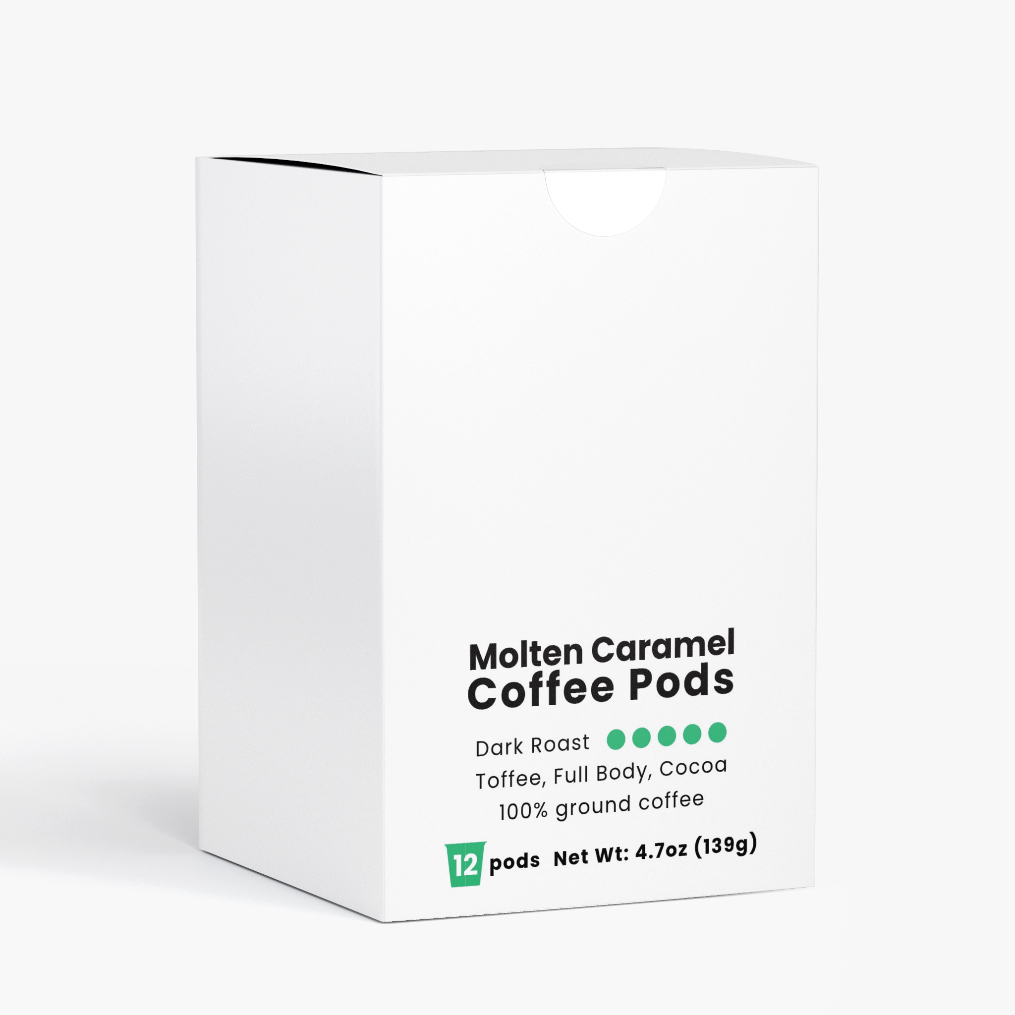 Molten Caramel Coffee Pods (Dark Roast)