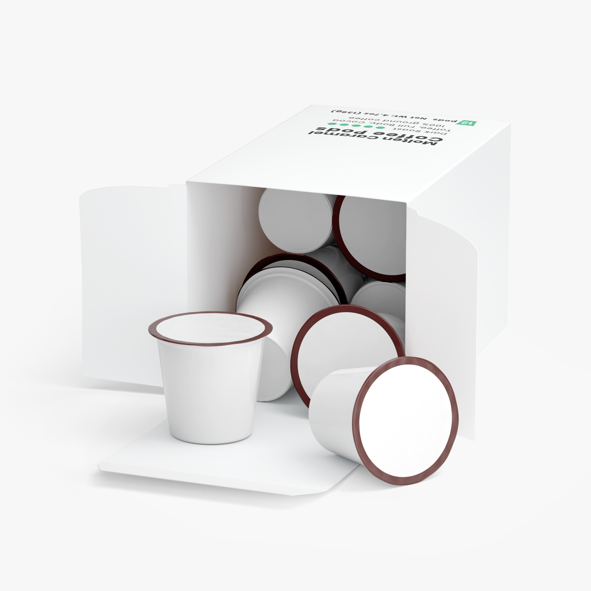 Molten Caramel Coffee Pods (Dark Roast)
