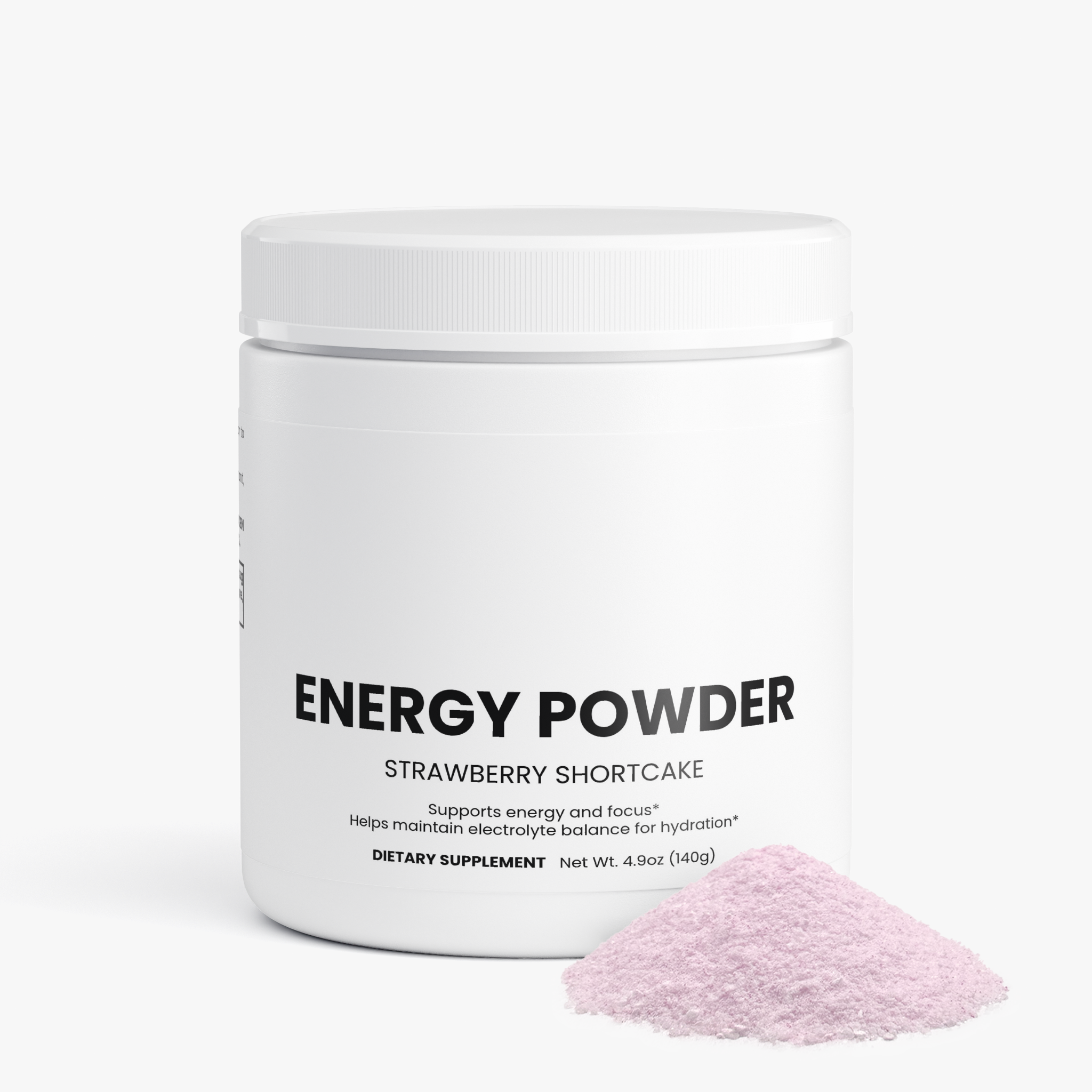 Energy Powder (Strawberry Shortcake)