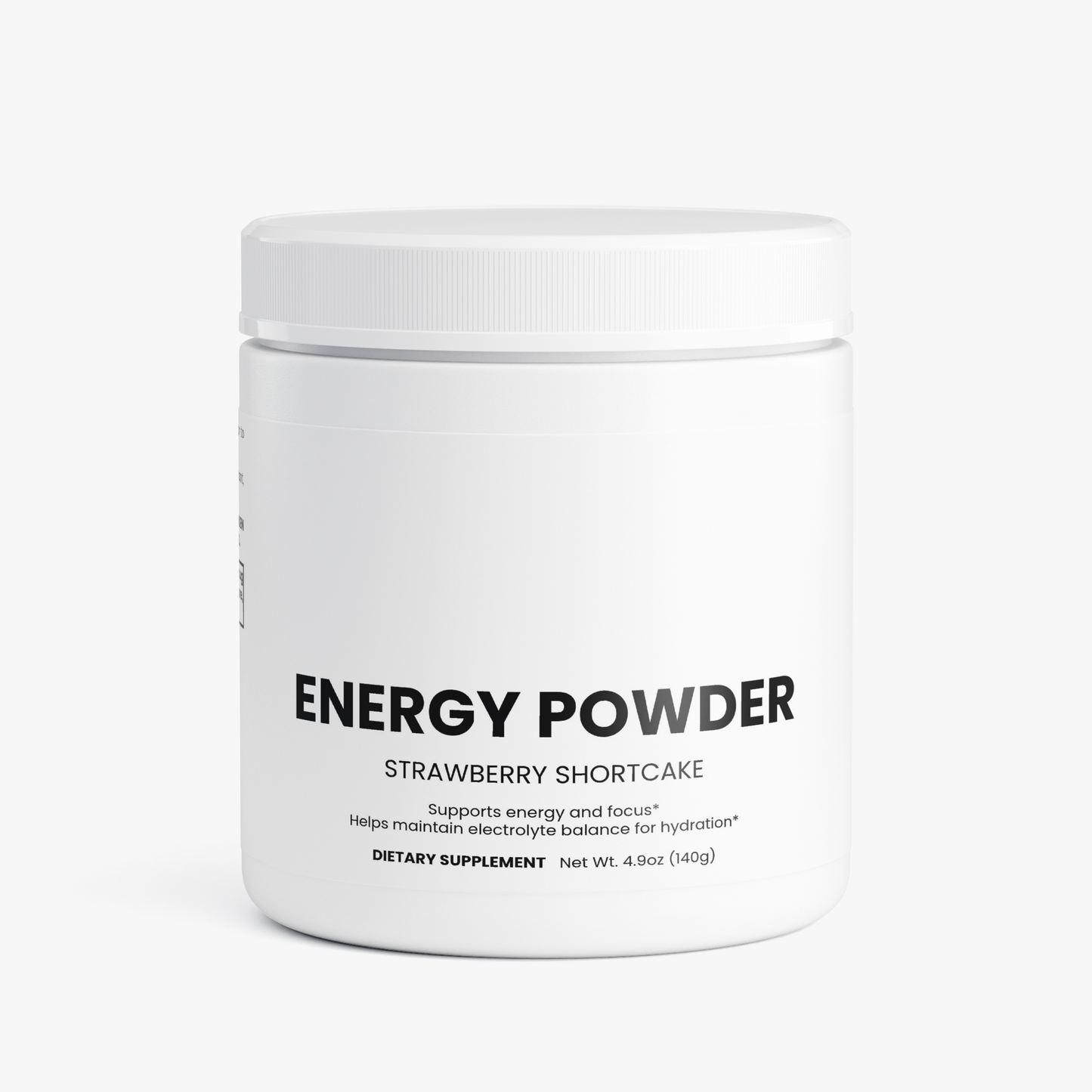 Energy Powder (Strawberry Shortcake)