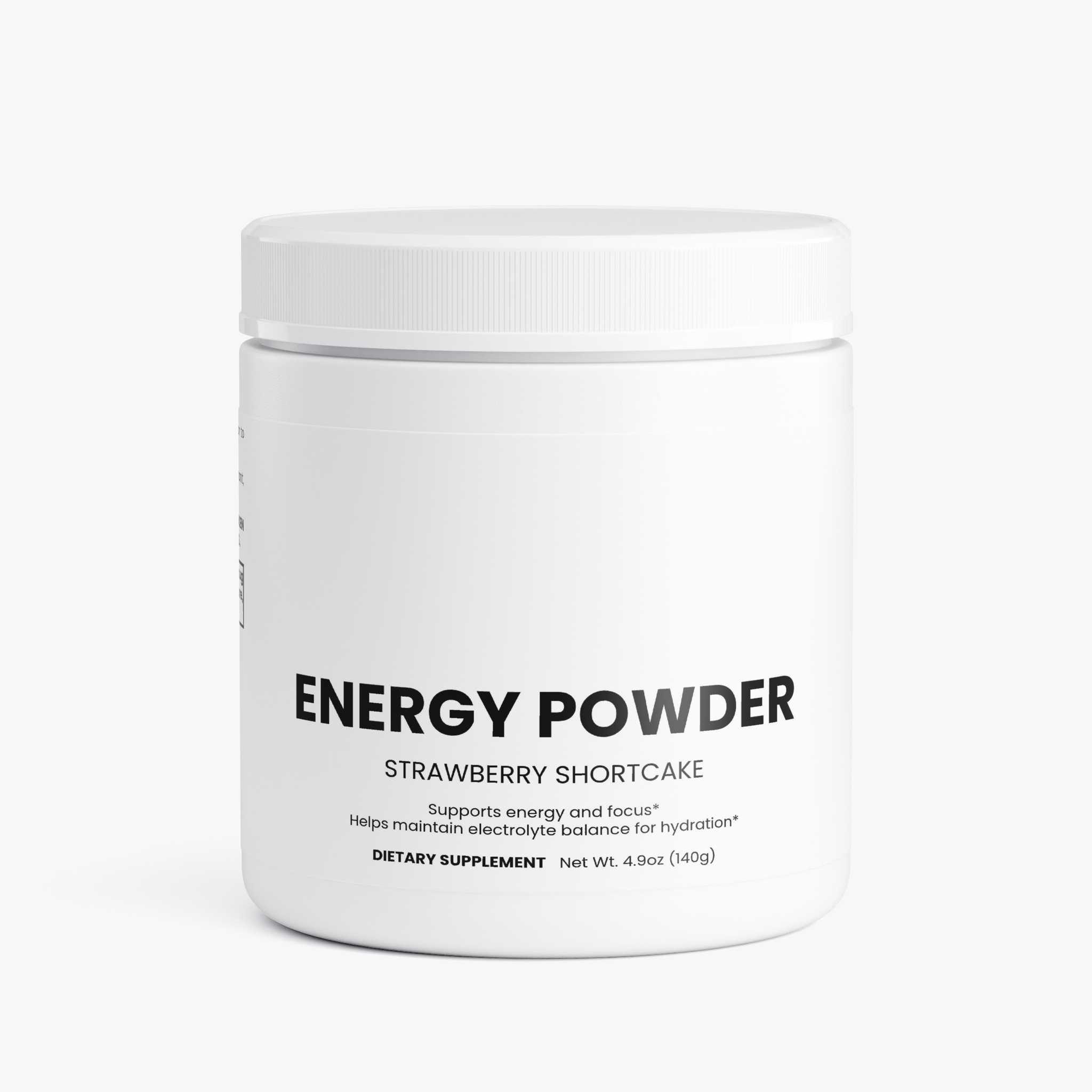 Energy Powder (Strawberry Shortcake)