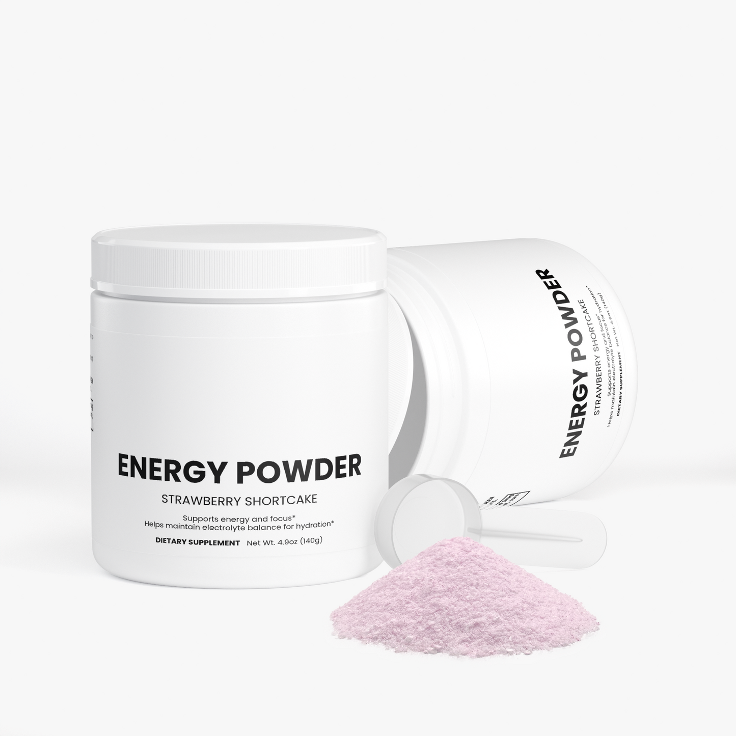 Energy Powder (Strawberry Shortcake)