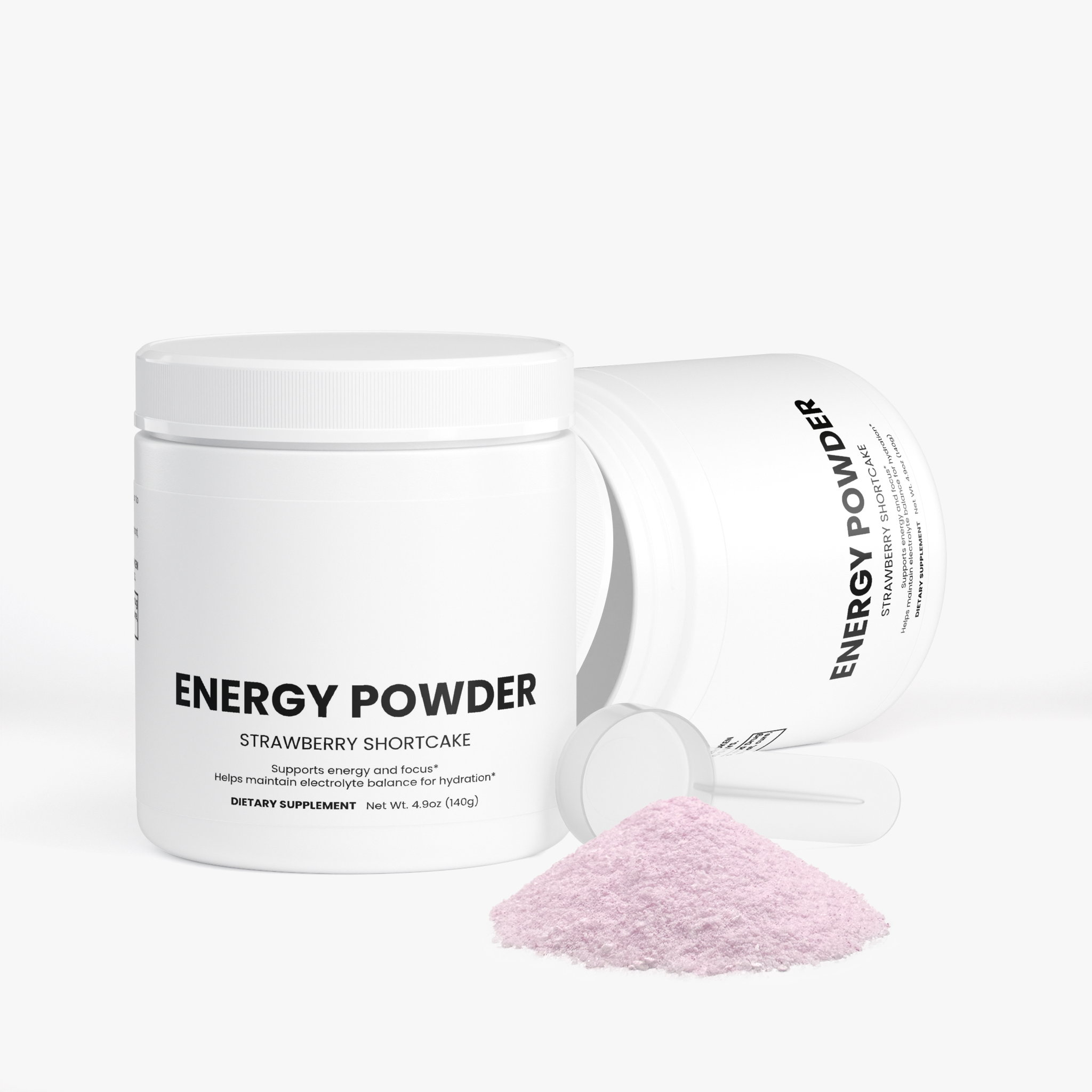 Energy Powder (Strawberry Shortcake)