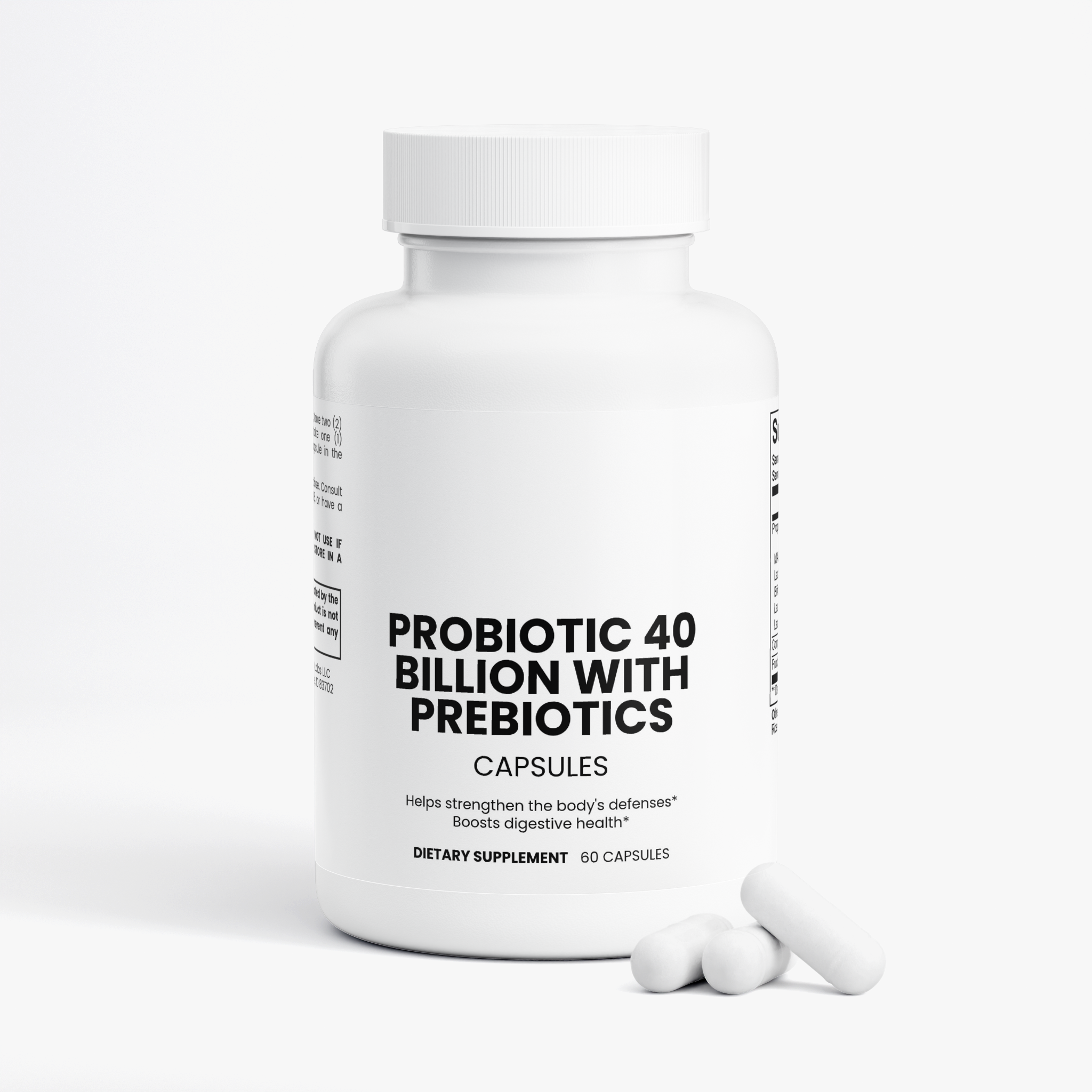 Probiotic 40 Billion with Prebiotics
