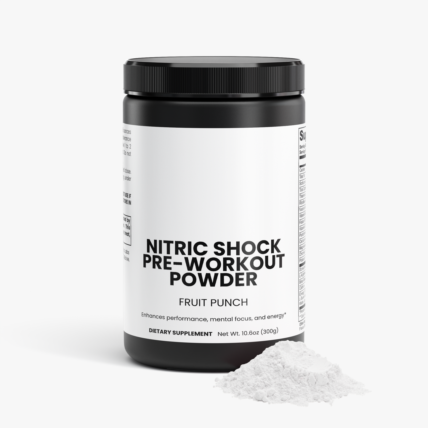 Nitric Shock Pre-Workout Powder (Fruit Punch)