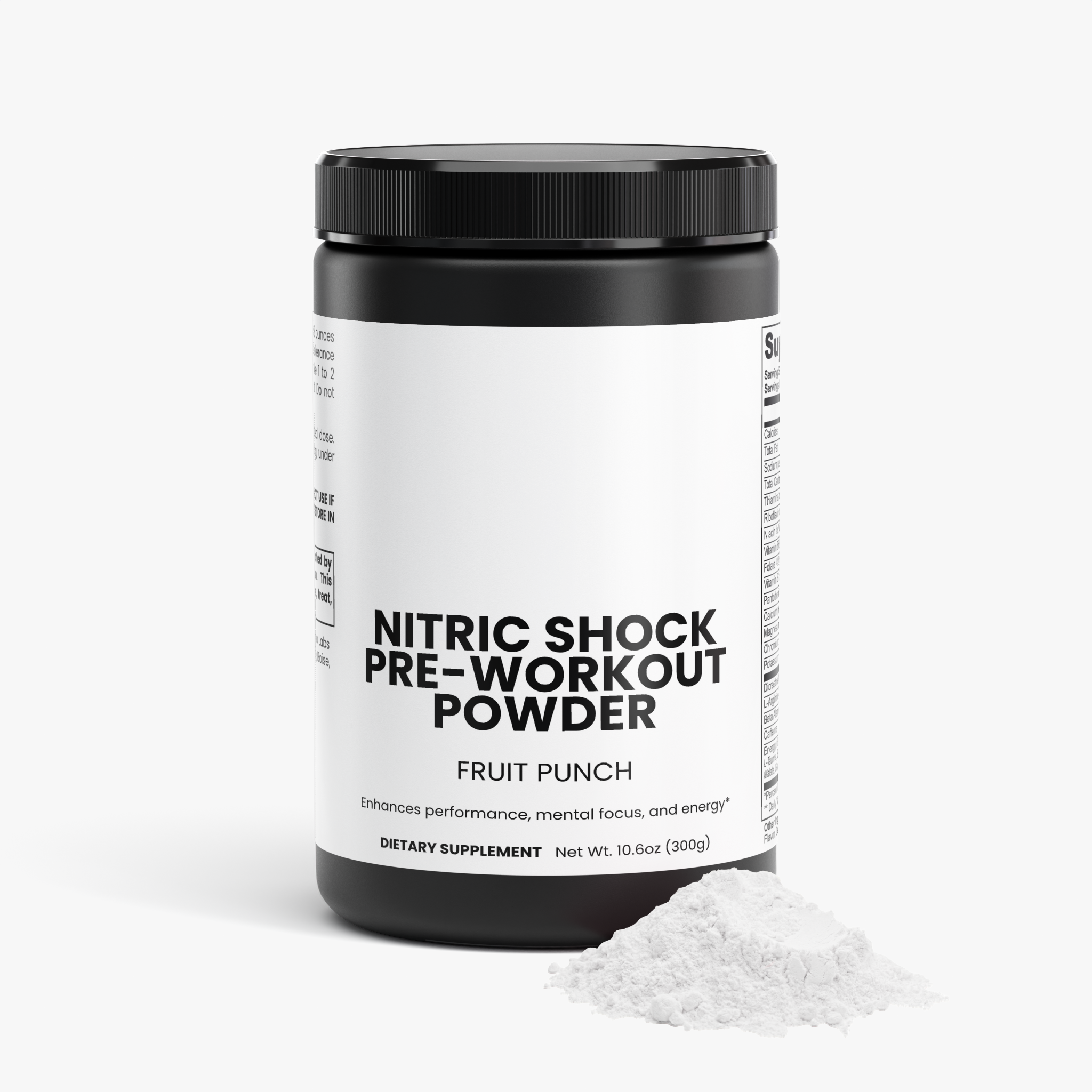 Nitric Shock Pre-Workout Powder (Fruit Punch)
