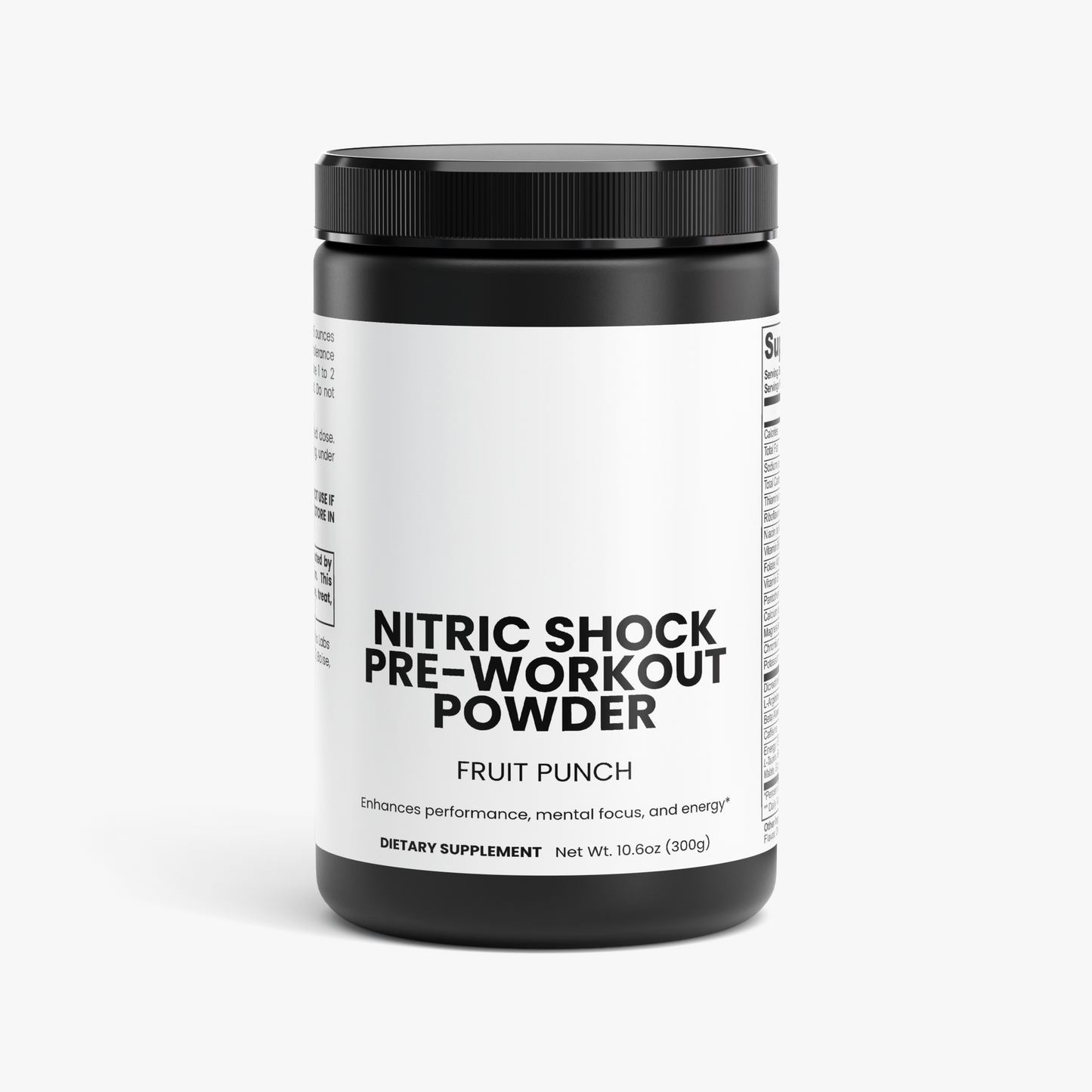 Nitric Shock Pre-Workout Powder (Fruit Punch)