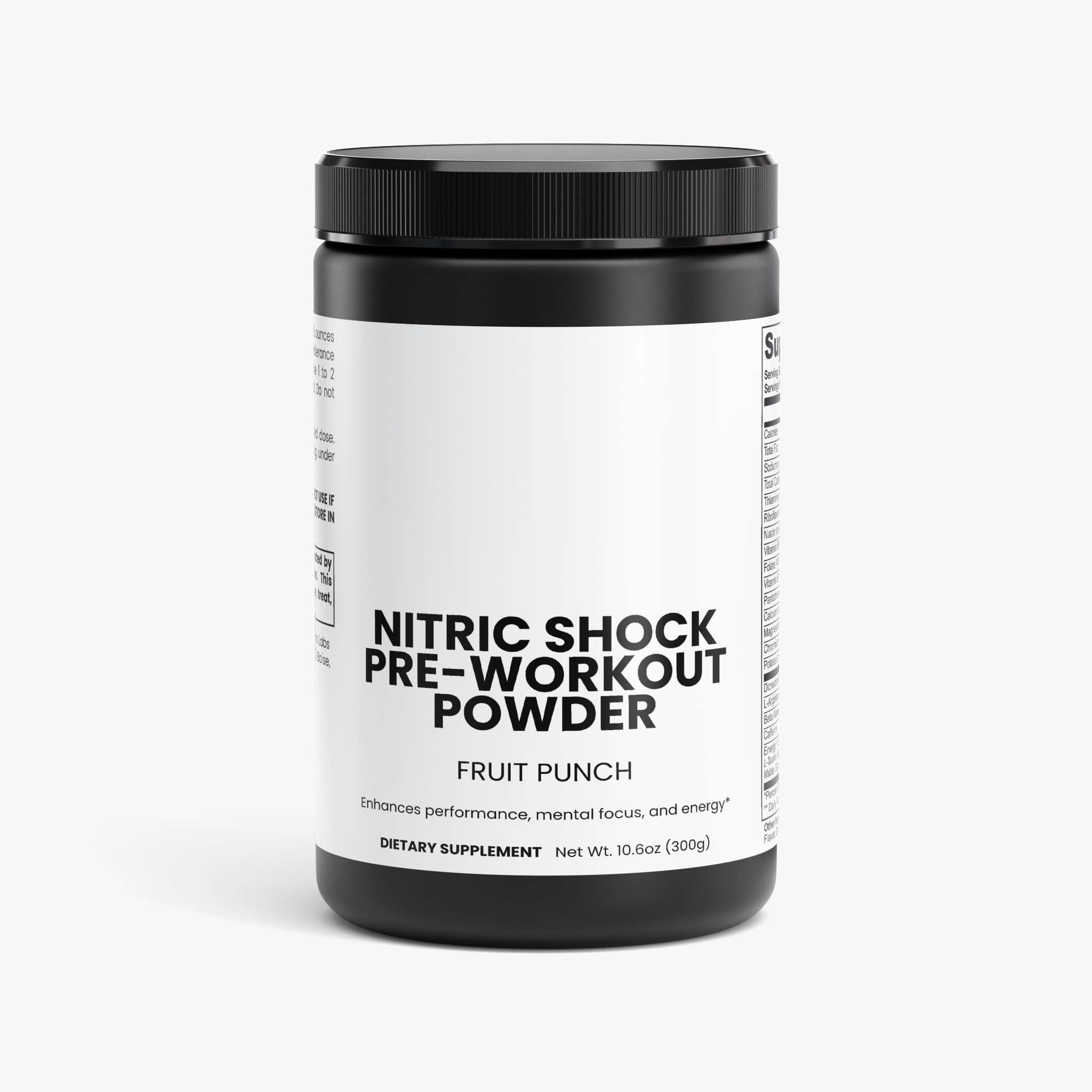 Nitric Shock Pre-Workout Powder (Fruit Punch)