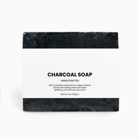 Charcoal Soap soap bar, 4 oz (113g), front of package