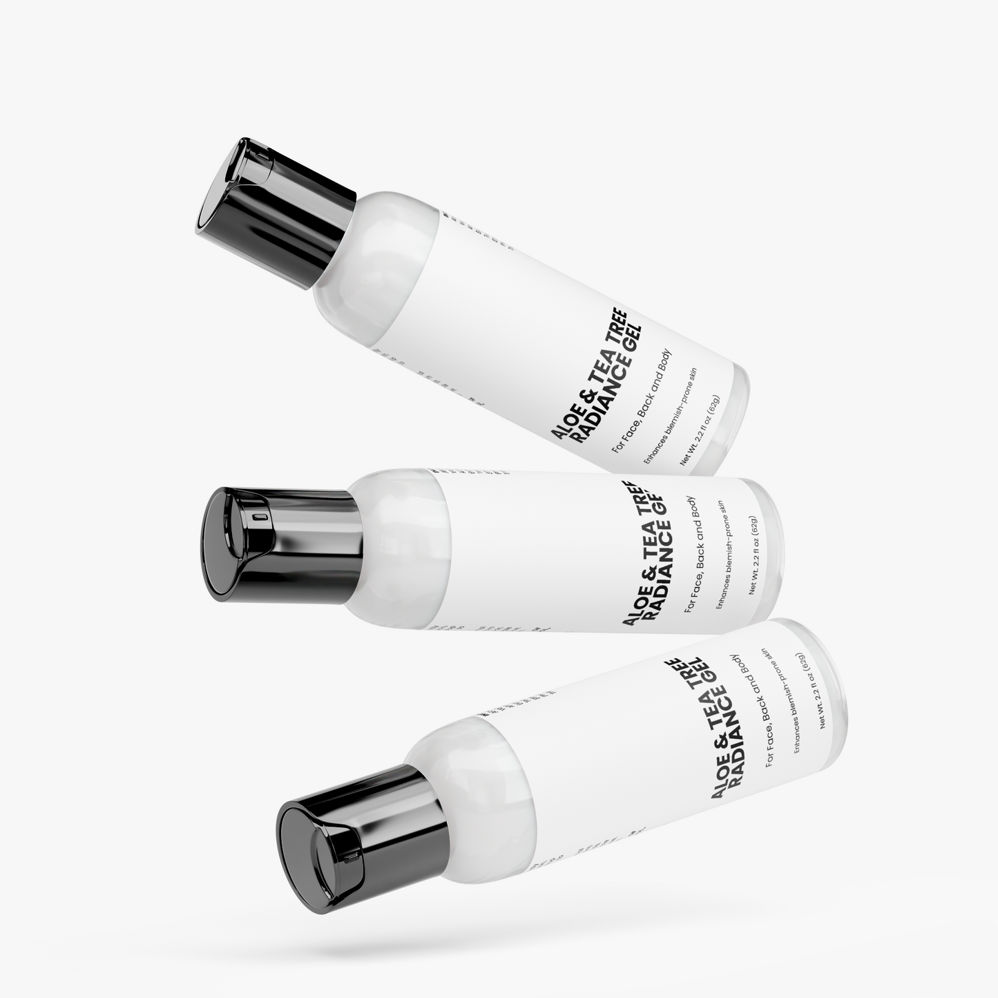 Aloe & Tea Tree Radiance Gel gel tube, product view 4 of 5