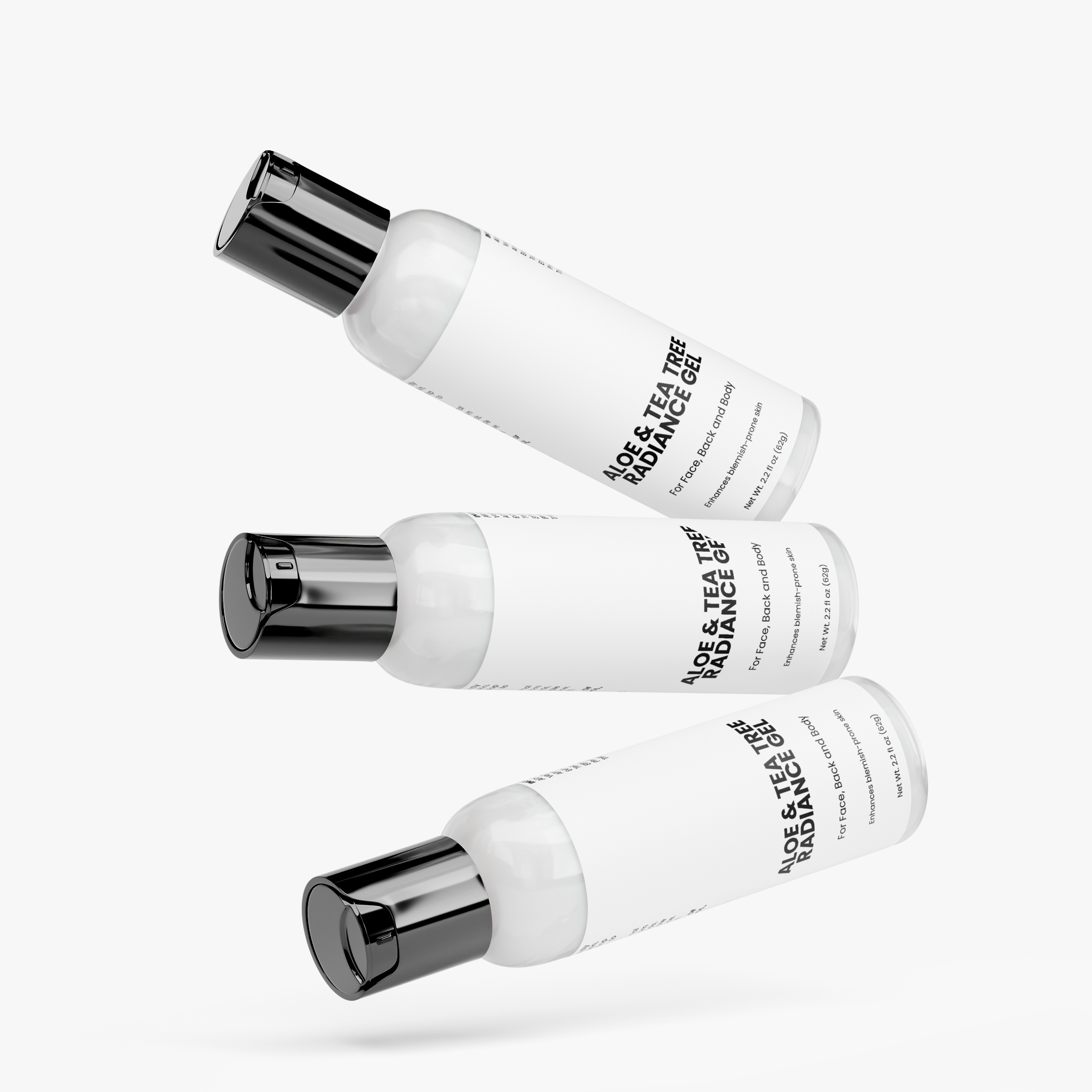 Aloe & Tea Tree Radiance Gel gel tube, product view 4 of 5