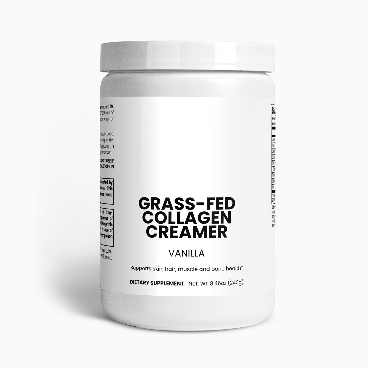 Grass-Fed Collagen Creamer (Vanilla)