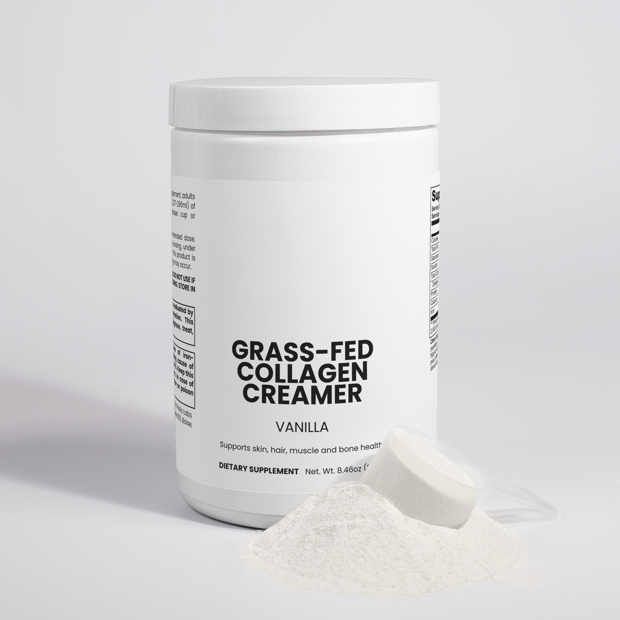 Grass-Fed Collagen Creamer (Vanilla)