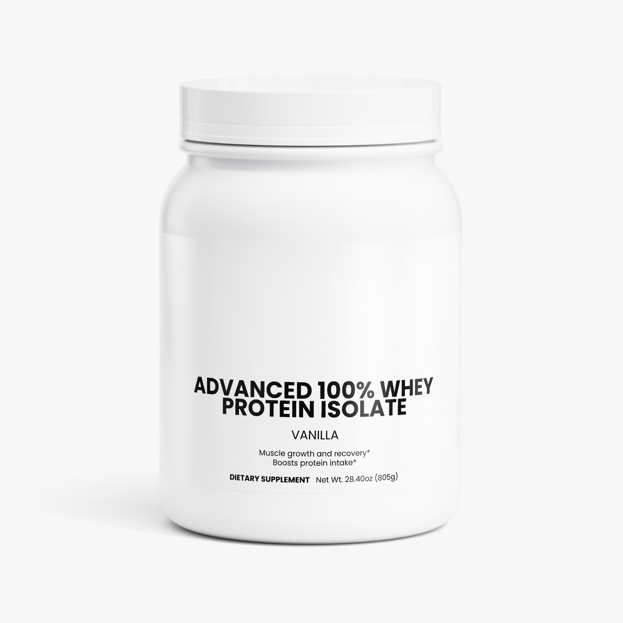 Advanced 100% Whey Protein Isolate (Vanilla)