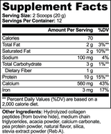 Grass-Fed Collagen Creamer (Vanilla)